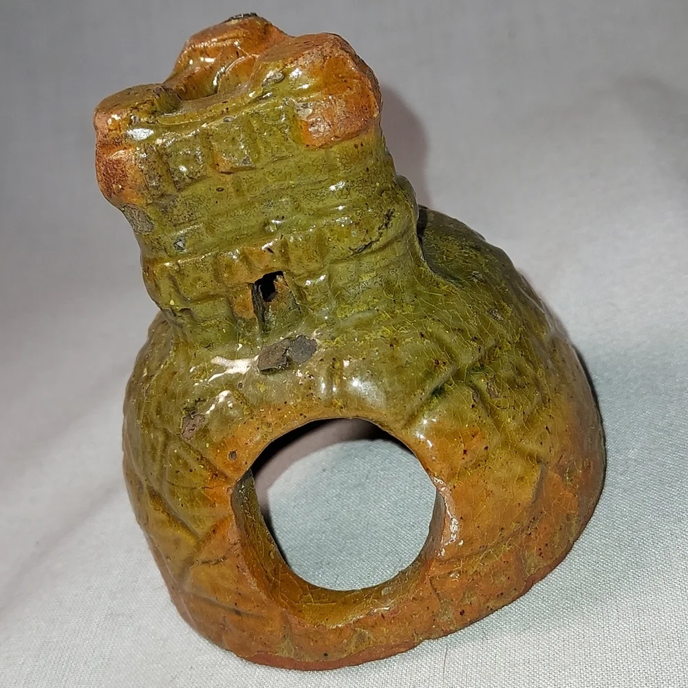 Vintage Fish Tank Small Castle Design Aquarium Piece